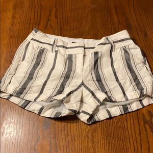 Express Midi low rise linen ...lined shorts